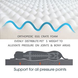 Ortho pä disches Hunde bett dickere Hunde matratze High Density <span class=keywords><strong>Foam</strong></span> Pet Cushion Ortho pä disches Hunde bett - Product Image 4