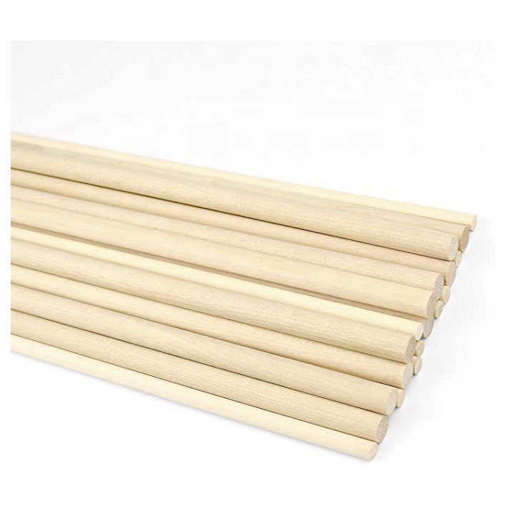 Необработанные Деревянные дюбели для рукоделия по индивидуальному размеру оптом