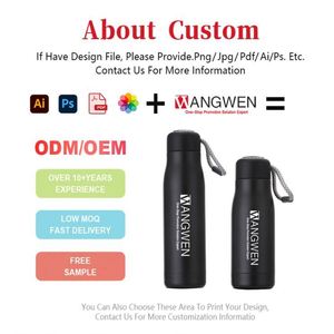 Termo al por Mayor con Logotipo Personalizado, Botella de Agua Deportiva de Acero Inoxidable 304 para Bicicleta, Mantiene Bebidas Frías y Calientes - Product Image 2