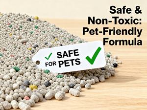 Fabrika Doğrudan Satış OEM Yüksek Kaliteli Çevre Dostu Hızlı Topaklanan Az Tozlu Yüksek Emici Düzenli Pelet Küresel Kedi Kumu - Product Image 2