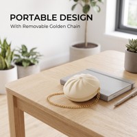 Étui en silicone pour écouteurs avec fermeture éclair, pochette ronde mignonne, sac de rangement, porte-monnaie, porte-clés pour écouteurs et bijoux