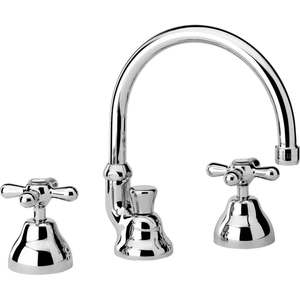 Liberty ก๊อกน้ำอ่างล้างหน้ารางน้ำสูงโครเมี่ยมผงซักฟอกที่ทนทาน - Product Image 1