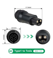 Adaptateur de charge EV Type 2, convertisseur de prise pour véhicule à énergie nouvelle, connecteur de chargeur de voiture électrique