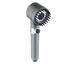 YS899 Powerful Pressurized Hand Shower, Negative Ion Filter Spray Shower Head, Massage Bathroom Shower Head Chrome Ceramic