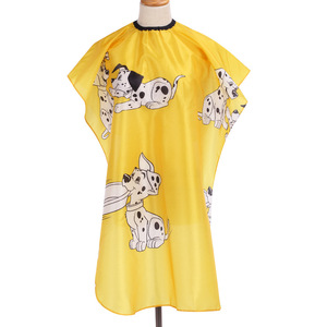 Wanmei Hairdressing Cape Yellow Non-Stick Hair <b>Childrens</b> Salon Haircut <b>Apron</b> - Product Image 1