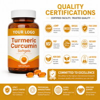 Gélules de Curcuma et Curcumine pour la Santé des Articulations, Bien-être Quotidien, Gélules à Haute Puissance, Gélules Premium Vitalité