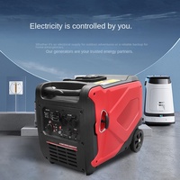 Générateur d'électricité portable au gaz de 3,5 kW - Technologie d'onduleur silencieuse, haute puissance pour la maison et le camping, compatible avec les nouvelles énergies, 230 V 50 Hz