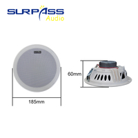 Système de haut-parleurs surround audio CR615 Surpass, haut-parleurs de plafond de 6 pouces, 8 ohms, haut-parleurs de toit