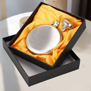 Xách Tay 5Oz Vòng Thép Không Gỉ <span class=keywords><strong>Mini</strong></span> Hip <span class=keywords><strong>Flask</strong></span> Đầy Màu Sắc Whiskey Flagon Với Hộp Quà Tặng Nhỏ Hình Tròn <span class=keywords><strong>Flask</strong></span> - Product Image 1