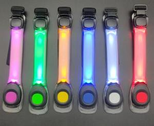 Notte di corsa di alpinismo campo notturno luce fascia da braccio led da polso luce impermeabile flash spia di avvertimento - Product Image 6