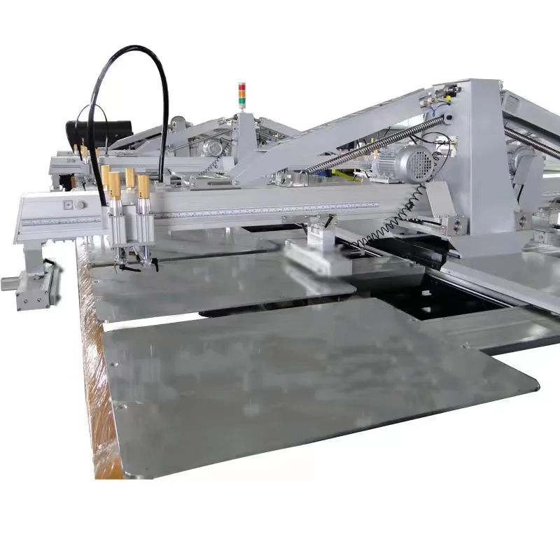 Hot sale Automatic screen printing machine with 30 station for T-shirt Competitive Price 6 color oval printing printer machine