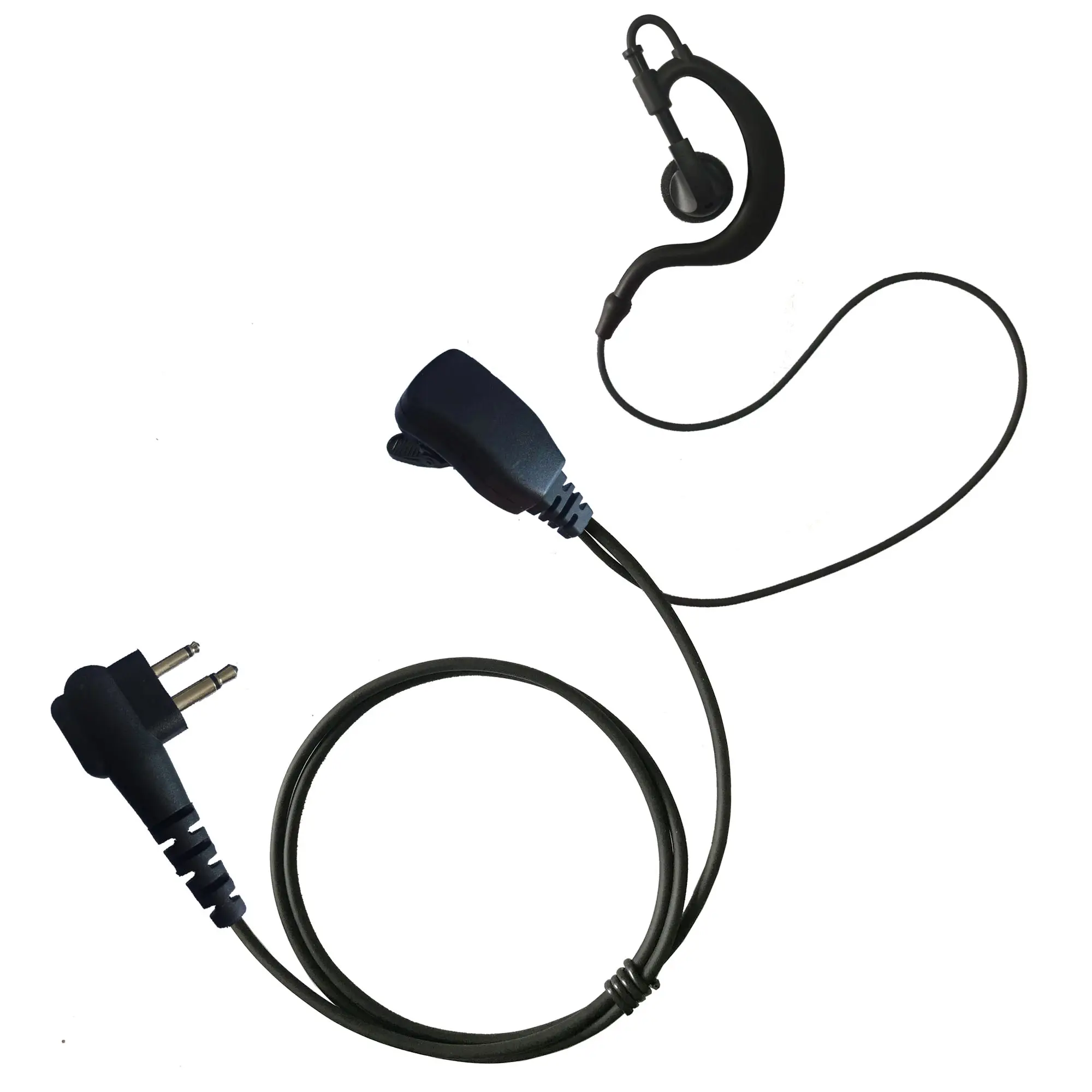 EP450 GP2000 Headset 2 Pin for Two Way Radio Walkie Talkie Acoustic Earpiece for Motorola CP200 CLS1110 CLS1410 GP3688 GP200