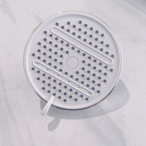 Cabezal de Ducha Royal Stan de 5 Pulgadas, Plateado, con Cinco Modos de Chorro en Cascada y Presión Ajustable para Baño - Product Image 5