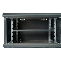 Maßgefertigtes CCTV-Wandmontagegestell NVR DVR Rack-Schrank 450Tiefe 600Tiefe Gehäuse-Schrank Netzwerk-Server-Rack-Schrank
