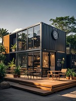 Prix direct usine 2025 – Maison conteneur de luxe extensible de 20 pieds et 40 pieds, maison préfabriquée à vendre