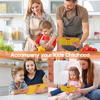 Tablettes tactiles pour enfants K10-M10, 10 pouces, tablettes éducatives pour enfants, Android 13, tablette pour enfants pour l'école avec carte SIM, tablette PC