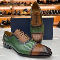 Chaussures habillées de luxe pour hommes en cuir de vachette de haute qualité, livraison rapide, vente en gros fabricant