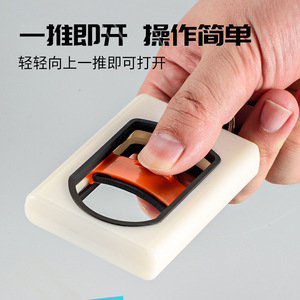 Portable Cable Tie Organizer White Nylon One Click Locking Universal For Earphone Electric Wire Management - Product Image 3