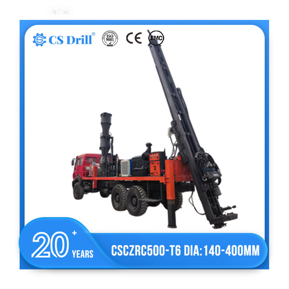 CSRC500-T6 Mining Drilling Rig RC Model Auto Rod Change 18T Crawler ...