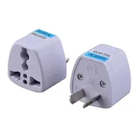 Adaptateur de prise universel US UK AU vers EU, convertisseur de prise murale de voyage USA vers Europe, chargeur secteur AC, prise à 2 broches rondes