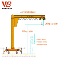 Grue de levage Équipement le plus sûr Grue à flèche 1tonne 5tonne 10tonne CE personnalisé Fourni 1 ensemble Grue moteur hydraulique 3 tonnes