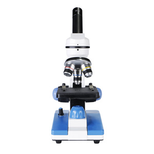XSP-116RT Monocular Biological Microscope 8 LED Dual Light Source Manual Focus For Scientific Experiments And Biological - Product Image 2