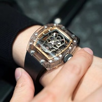 Leichte Luxus-Sportuhren für Herren Ultraleichte automatische mechanische Uhren Trendige Business-Herrenuhren