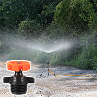 Arroseur à roue libre en plastique, outils d'irrigation atomisée pour jardin, arroseur d'irrigation agricole, arroseur d'herbe pour l'aménagement paysager