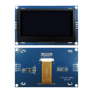 JYC โมดูลจอแสดงผล OLED ขนาด 2.7 นิ้ว 4 พิน 128*64 พร้อมกรอบโลหะ, ไดรเวอร์ SSD1327, อินเทอร์เฟซ IIC L983 - Product Image 1