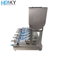 Machine de remplissage de boisson de parfum pompe en céramique de remplissage de piston de valve de bureau à 3 voies pour le verre de remplissage de crème liquide cosmétique