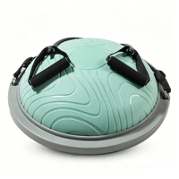 Pelota de Yoga Portátil con Logotipo Personalizado, Engrosada y Antiexplosión, para Fortalecimiento del Core, Pilates, Ejercicio en Casa y Gimnasio, Entrenador de Equilibrio Antideslizante