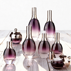 ロゴ入れ対応 高級ガラス製ドロッパーボトルセット 30ml/50ml エッセンシャルオイル・化粧品用（クリーム・ローション容器） - Product Image 1