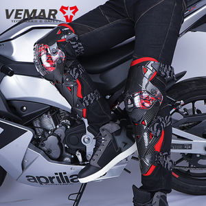 Vemar moto genouillères sécurité Moto gardes Protection hommes <span class=keywords><strong>Scooter</strong></span> <span class=keywords><strong>jambe</strong></span> couverture équitation genouillères femmes Motocross équipement - Product Image 5