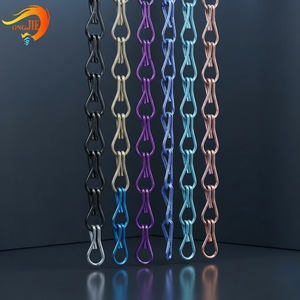 Catena Decorativa <span class=keywords><strong>a</strong></span> Doppio Gancio in <span class=keywords><strong>Rete</strong></span> <span class=keywords><strong>Metallica</strong></span> per Decorazione d'Interni e Facciate Continue - Product Image 4