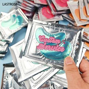 Vente en gros de masques pour les yeux végétaliens Marque privée Masque pour les yeux hydratant et pailleté Hydrogel Emballage individuel - Product Image 2