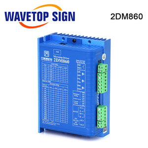 WaveTopSign Stepper มอเตอร์ไดร์เวอร์ 2Phase 2DM860H <span class=keywords><strong>2DM860</strong></span> 18-80VAC กระแส 2.1-8.4 สําหรับ Co2 เลเซอร์ตัดและแกะสลักเครื่อง - Product Image 3