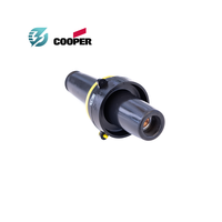 Connecteur de câble Cooper 15kV 200A pour transformateur immergé dans l'huile, type insert de butée, pour substation haute tension, à coupure de charge
