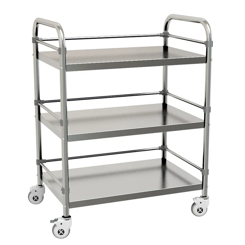 Factory Price Medical Appliances Stainless Steel Surgical Instrument Trolley