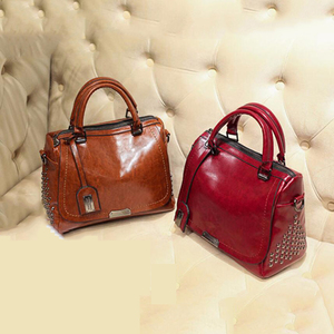 กระเป๋าถือวินเทจแบบมีหมุด กระเป๋าหนัง PU สำหรับผู้หญิง กระเป๋าสะพายไหล่ประดับเลื่อม กระเป๋าถือหนังดีไซน์เนอร์สำหรับผู้หญิง กระเป๋าถือหรูหราสำหรับสุภาพสตรี - Product Image 5