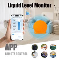 Tuya Smart Life sans fil WiFi intelligent étanche capteur d'eau liquide à ultrasons capteur d'alarme automatique