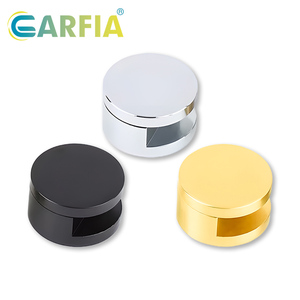 <span class=keywords><strong>Garfia</strong></span> - Soporte de Pared para Espejo de Baño de 22/27 mm, Abrazadera de Vidrio para Espejo, Soporte de Pared para Colgar Espejos, Kit de Fijación - Product Image 2