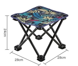Petit tabouret pliant personnalisé, portable, léger, pour la pêche, le camping, les pique-niques, les voyages, la randonnée, la plage, le jardin, le barbecue - Product Image 2