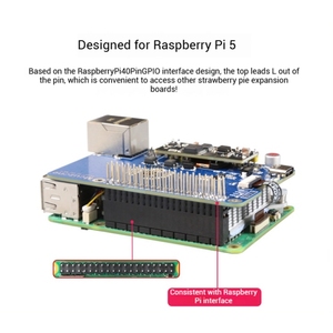 Mp1g <span class=keywords><strong>Raspberry</strong></span> <span class=keywords><strong>Pi</strong></span> 5 Development Board Pcie Gigabit <span class=keywords><strong>Ethernet</strong></span> Hat Poe Linux Besturingssysteem Elektronische Componenten Patroonkit - Product Image 3