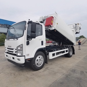 Camion Compacteur à Ordures Diesel Isuzu 8 m³ à Transmission Manuelle, Prix Usine, à Vendre - Product Image 4