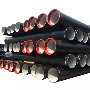 Ductile iron pipe DN1200 DE1265 diameter ductile iron pipe K10 thickness can be used to transport gas and water