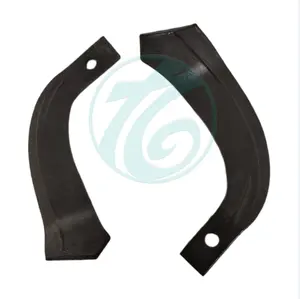 High strength and long-lasting support for reclamation machine blades