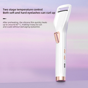 Hot 24 Hours Long Lastin Rechargeable Electric <b>Heated</b> Eyelash Curler With Lash Fan Dryer for Eyelash Extensions - Product Image 2