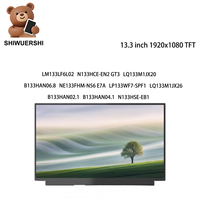 شاشة LCD أصلية جديدة مقاس 13.3 بوصة بدقة 1920*1080 EDP 30pins طراز LM133LF6L02 N133HCE EN2 GT3 LQ133M1JX20 B133HAN06.8 NE133FHM N56 E7A