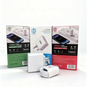 120W QC3.0 Quick Charge 120W <b>USB</b> Fast Charging Mobile Phone Charger Travel <b>Adapter</b> With Cable for Xiaomi/Huawei/Samsung - Product Image 5