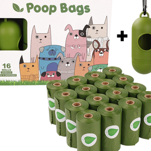 <span class=keywords><strong>S</strong></span>ıcak satış yüksek kalite biyobozunur Pet köpek kaka poşetleri özel Logo baskılı çevre dostu plastik Doggie atık torbaları toptan - Product Image 4